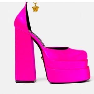 VERSACE MEDUSA AEVITAS PLATFORM PUMPS
